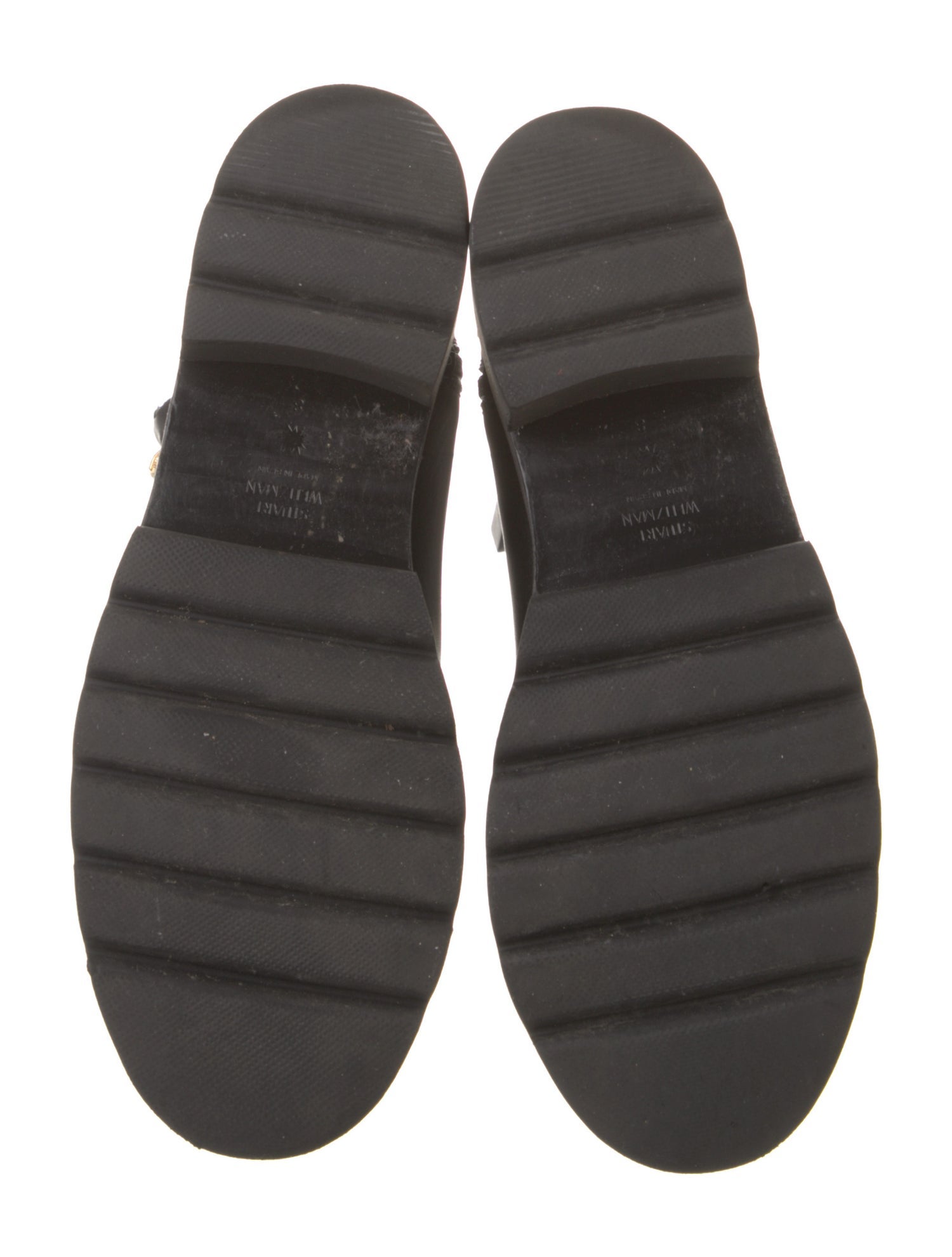 Stuart Weitzman Leather Combat Boots